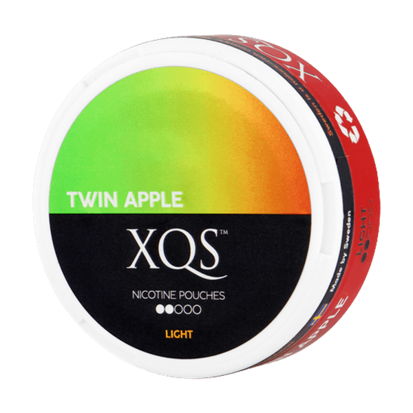 Νικοτίνης φακελάκια XQS Twin Apple Light