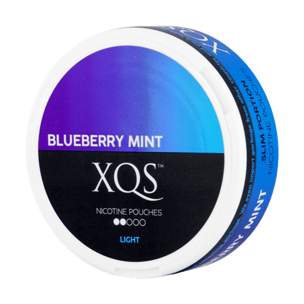 Νικοτίνης φακελάκια XQS Blueberry Mint Light