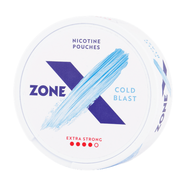 Νικοτίνης φακελάκια ZoneX Cold Blast Extra Strong