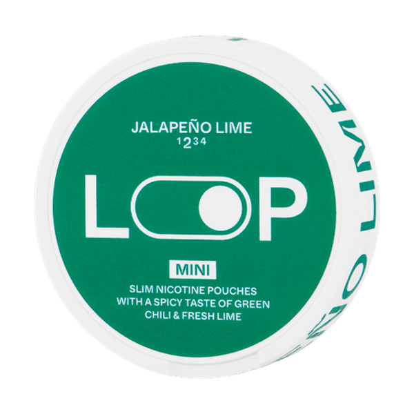 Νικοτίνης φακελάκια LOOP Jalapeno Lime Mini