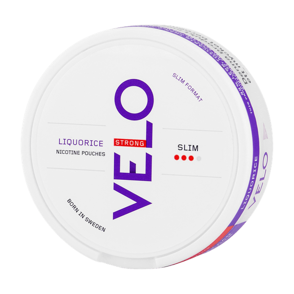 Νικοτίνης φακελάκια VELO Liquorice Strong Slim