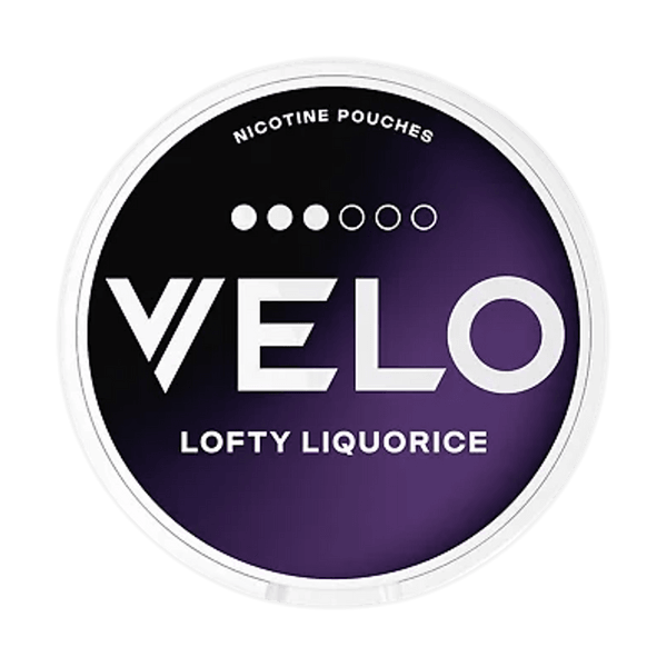 VELO Lofty Liquorice Slim nikotinportioner