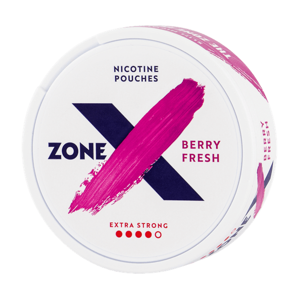 Νικοτίνης φακελάκια ZoneX Berry Fresh Extra Strong