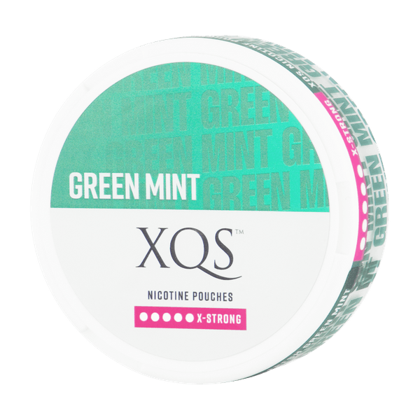 Νικοτίνης φακελάκια XQS Green Mint X-Strong