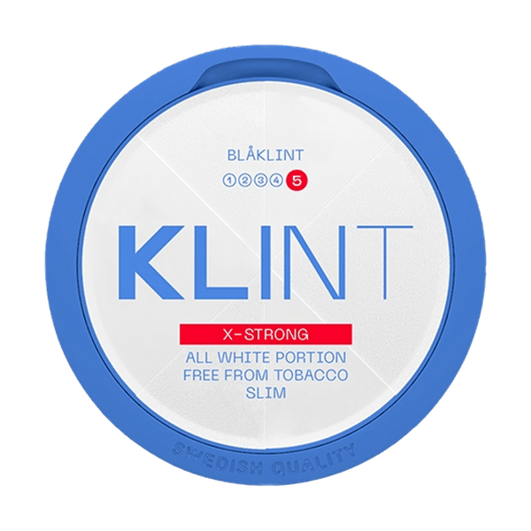 Νικοτίνης φακελάκια KLINT Blåklint Slim X-Strong