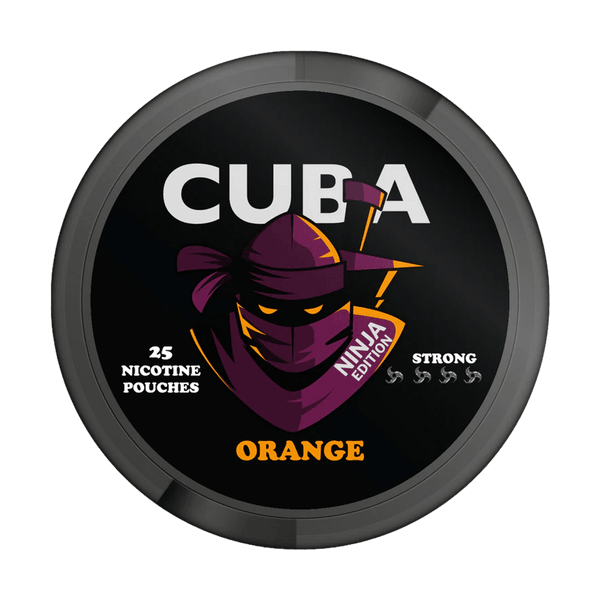 Νικοτίνης φακελάκια CUBA Ninja Orange