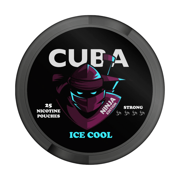 Νικοτίνης φακελάκια CUBA Ninja Ice Cool