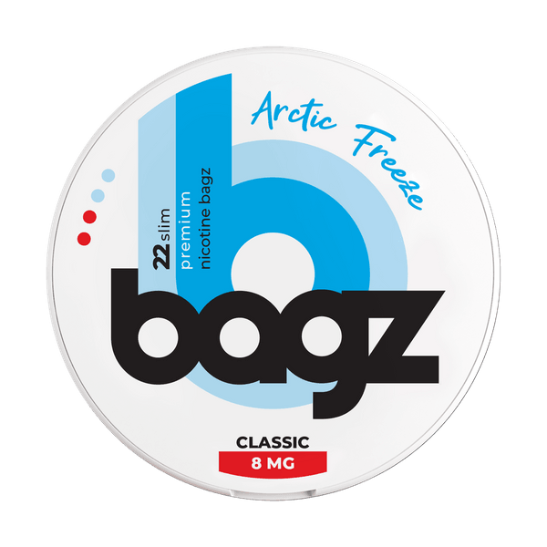 Νικοτίνης φακελάκια Bagz Bagz Arctic Freeze 8mg