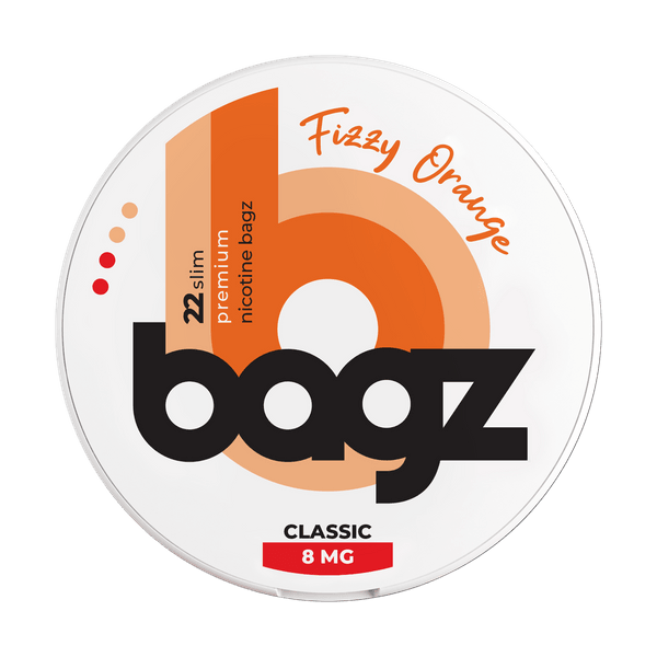 Νικοτίνης φακελάκια Bagz Bagz Fizzy Orange 8mg