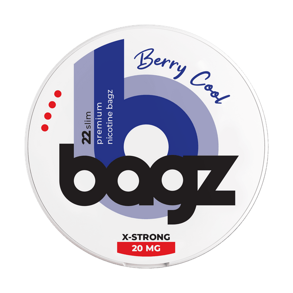 Νικοτίνης φακελάκια Bagz Bagz Berry Cool Max 20mg