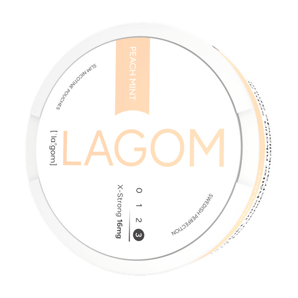 Νικοτίνης φακελάκια LAGOM Lagom Peach Mint 16mg