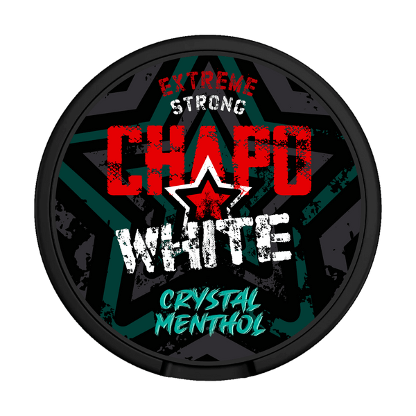 Νικοτίνης φακελάκια Chapo White Chapo White Crystal Menthol Strong