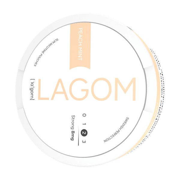 Νικοτίνης φακελάκια LAGOM Lagom Peach Mint 8mg