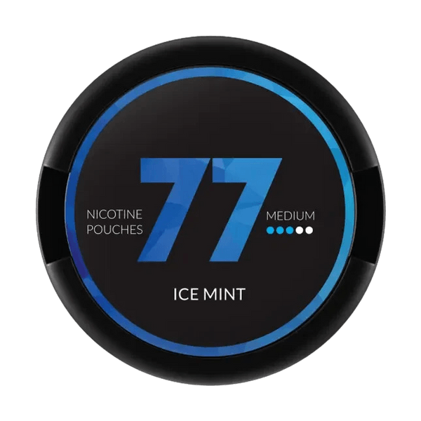 Νικοτίνης φακελάκια 77 77 Ice Mint Medium