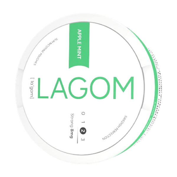 Νικοτίνης φακελάκια LAGOM Lagom Apple Mint Strong 8mg