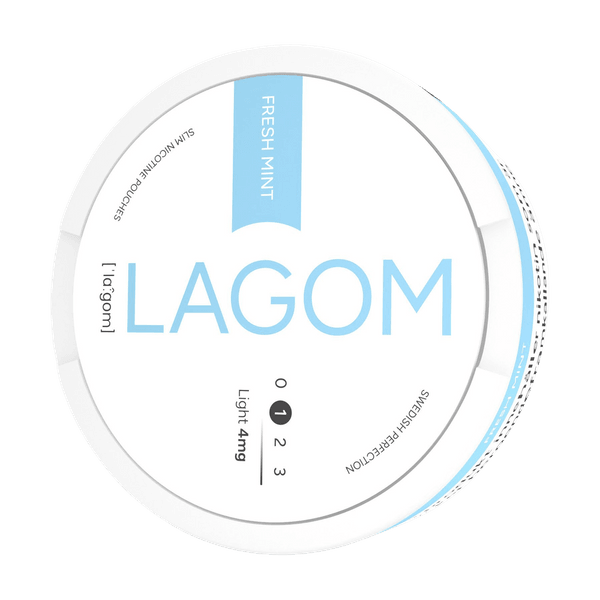 Νικοτίνης φακελάκια LAGOM Lagom Fresh Mint Light 4mg