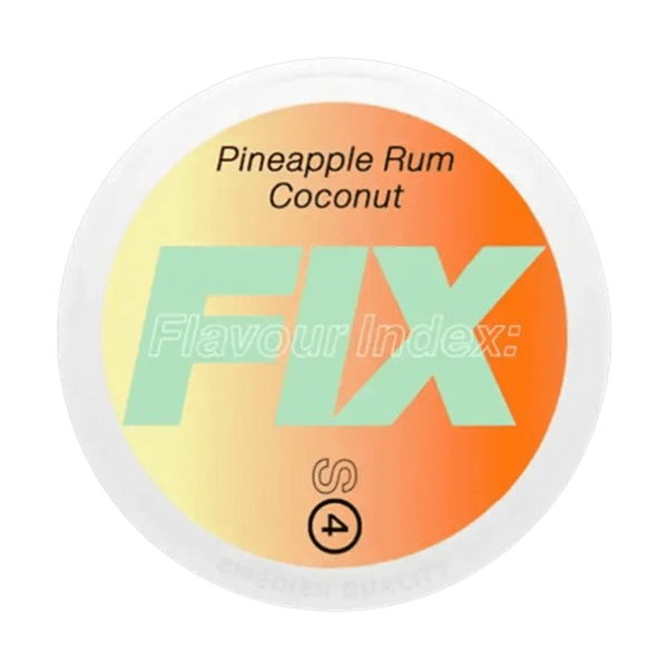 Νικοτίνης φακελάκια Fix Fix Pineapple Rum Coconut 14mg