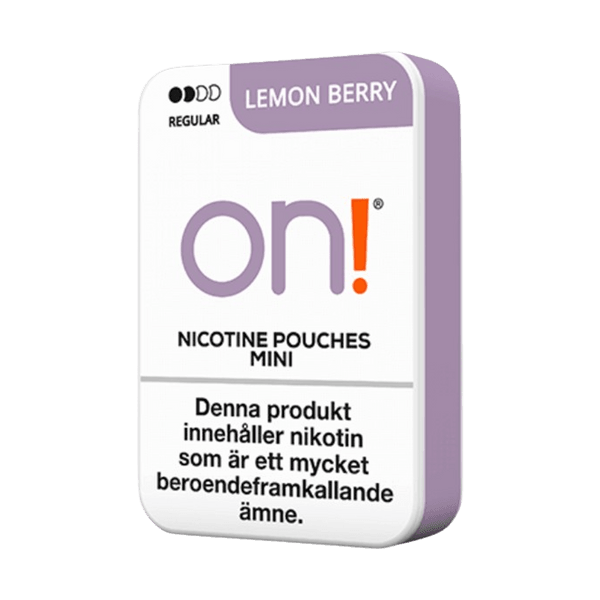 Νικοτίνης φακελάκια on! On! Lemon Berry 9mg