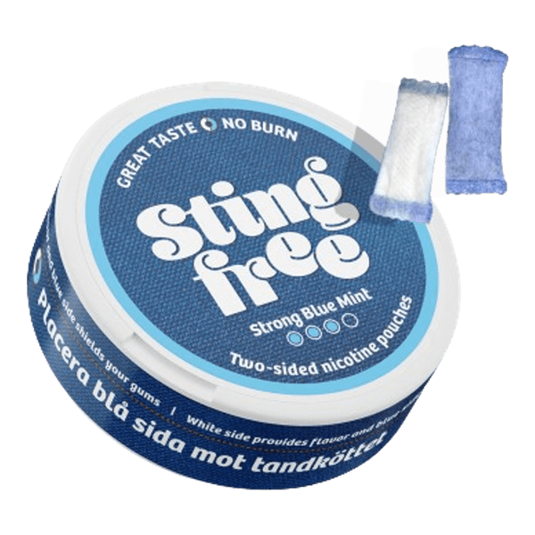 Νικοτίνης φακελάκια STING FREE Sting Free Strong Blue Mint