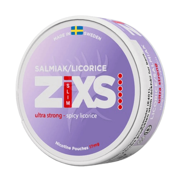 Νικοτίνης φακελάκια ZIXS ZIXS Salmiak Ultra Strong