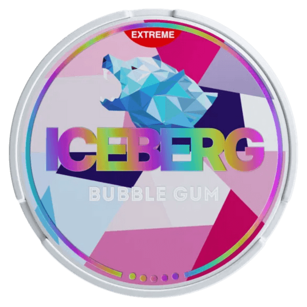 Νικοτίνης φακελάκια ICEBERG ICEBERG Bubble Gum Extra Strong