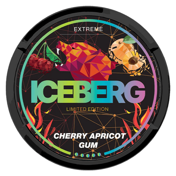 Νικοτίνης φακελάκια ICEBERG Iceberg Cherry Apricot Gum Extreme