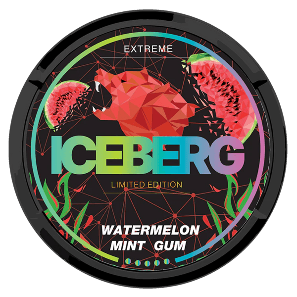 Νικοτίνης φακελάκια ICEBERG Iceberg Watermelon Mint Gum Extreme