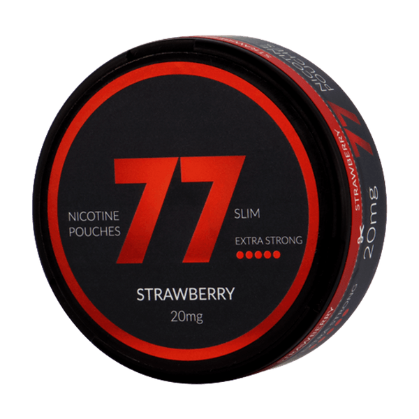 Νικοτίνης φακελάκια 77 77 Strawberry Medium